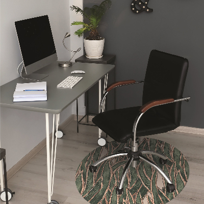 Tapis de chaise de bureau Des buissons