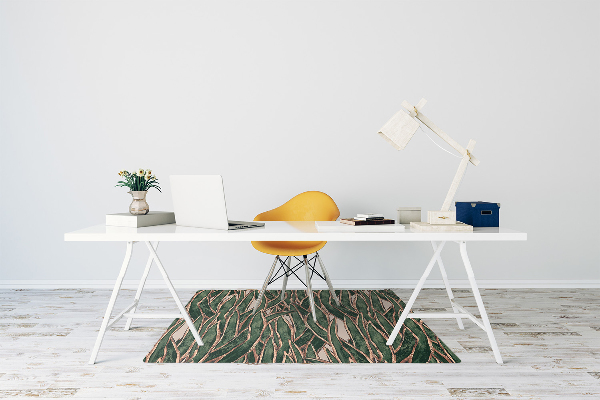 Tapis de chaise de bureau Des buissons