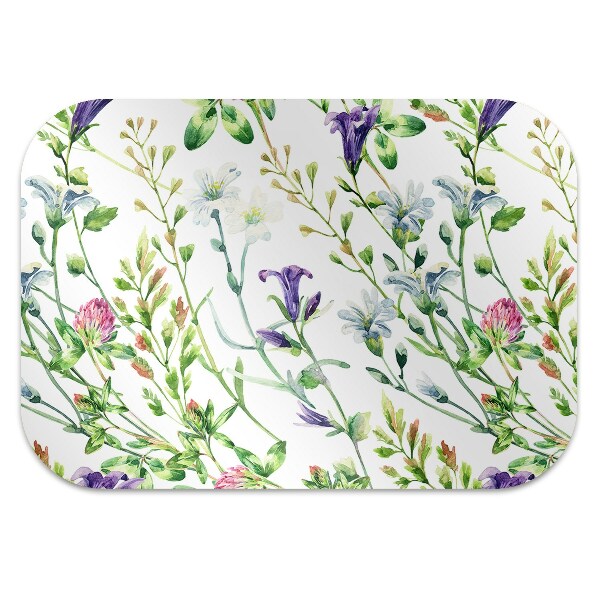 Tapis de chaise Fleurs de terrain