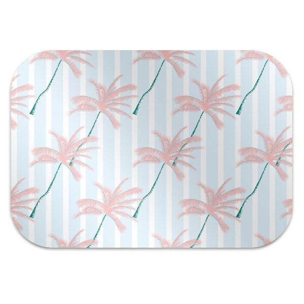 Tapis pour chaise de bureau Feuilles de palmier