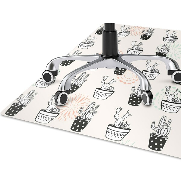 Tapis protège sol Cactus de pots