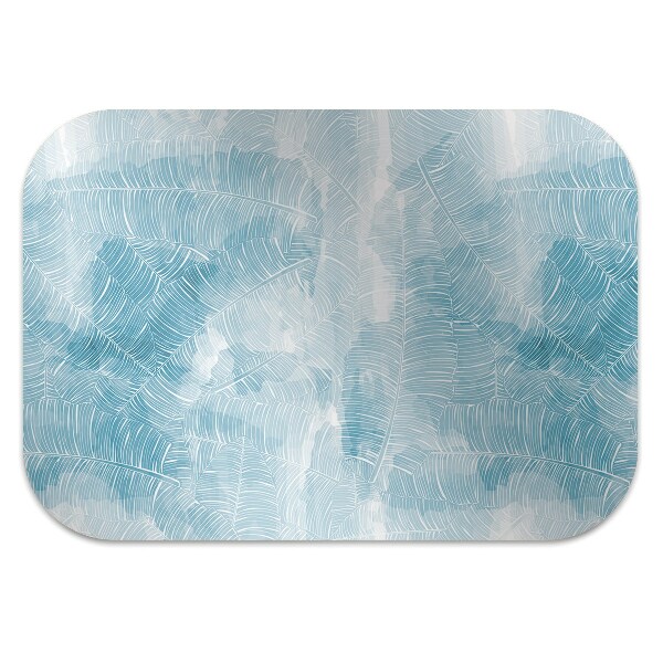 Tapis de chaise de bureau Modèle tropical