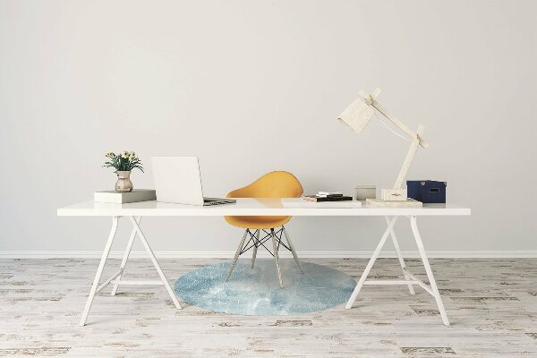 Tapis de chaise de bureau Modèle tropical