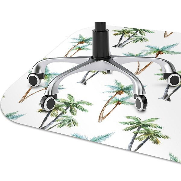 Tapis bureau Murale de palmier