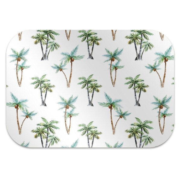 Tapis bureau Murale de palmier