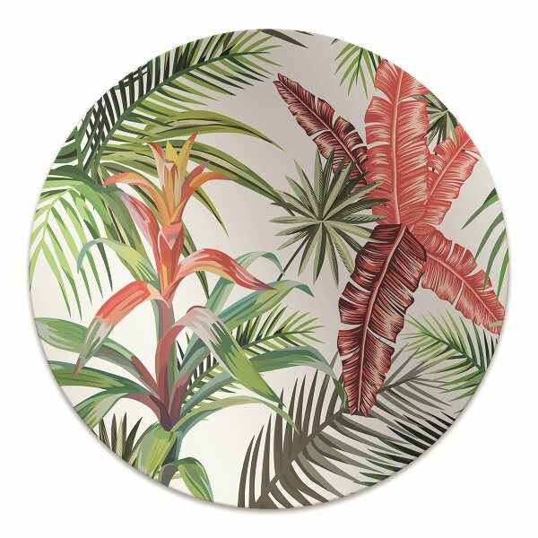 Tapis de chaise de bureau Jungle