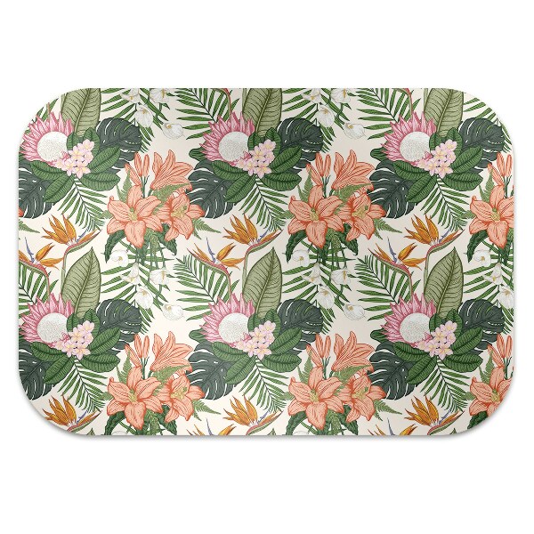 Tapis de chaise Fleurs murales