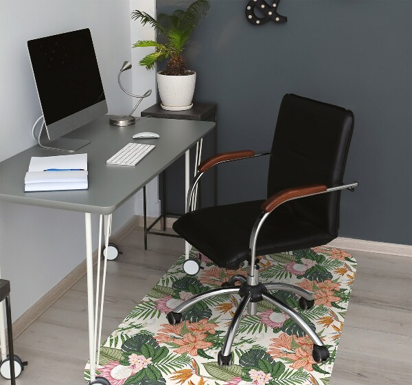 Tapis de chaise Fleurs murales