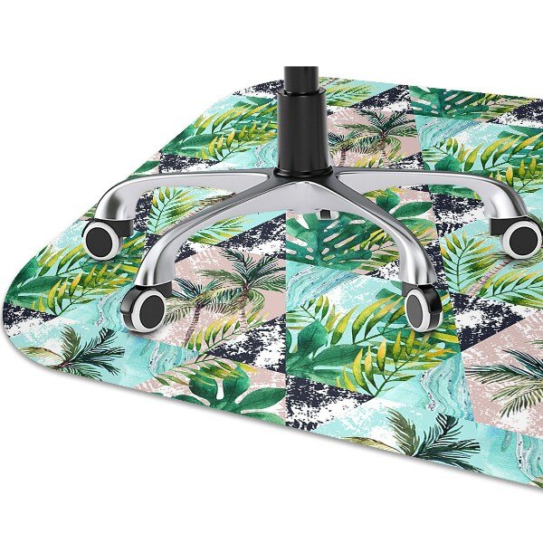 Tapis pour chaise de bureau Paume
