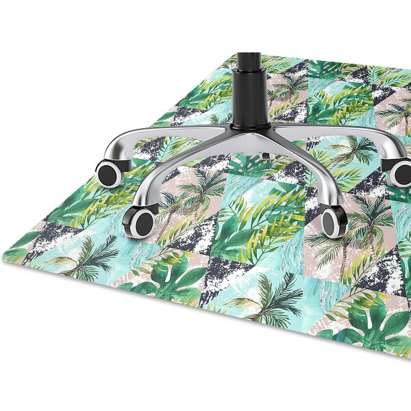 Tapis pour chaise de bureau Paume