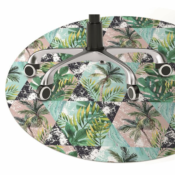 Tapis pour chaise de bureau Paume