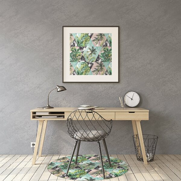 Tapis pour chaise de bureau Paume