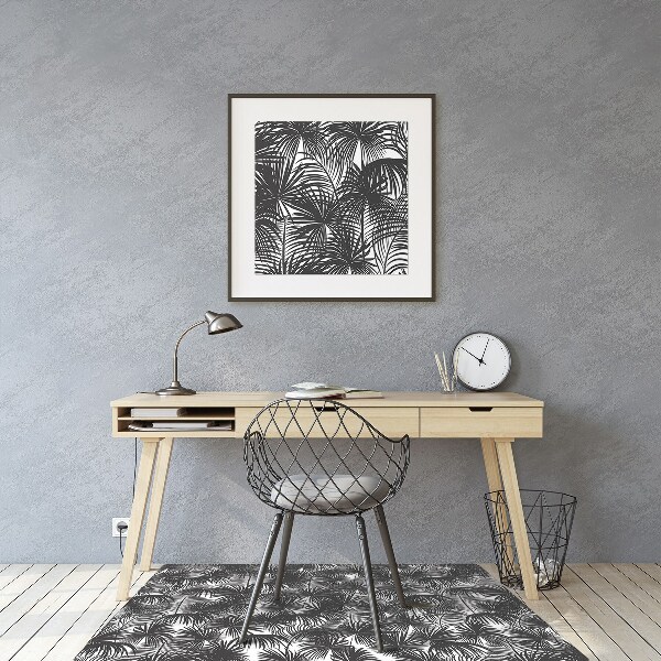 Tapis de chaise Paume noire