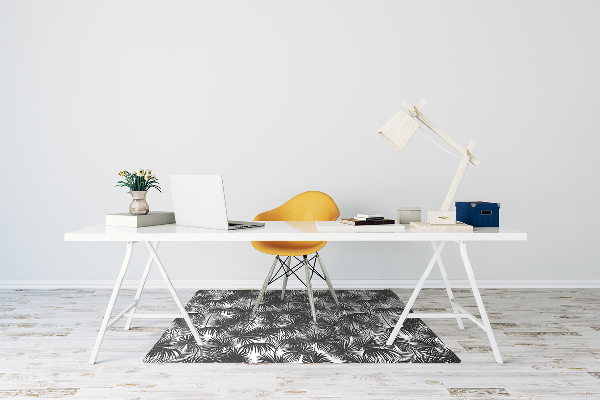 Tapis de chaise Paume noire