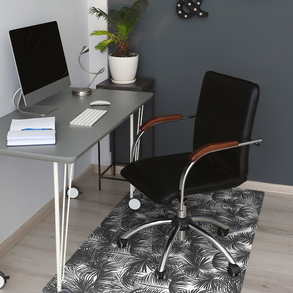 Tapis de chaise Paume noire