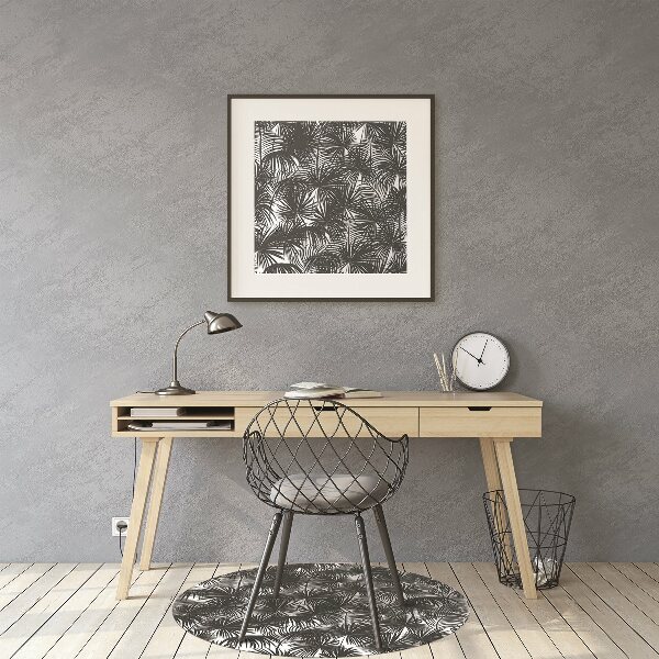 Tapis de chaise Paume noire