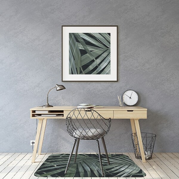 Tapis de chaise de bureau Monstre noir