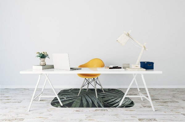 Tapis de chaise de bureau Monstre noir
