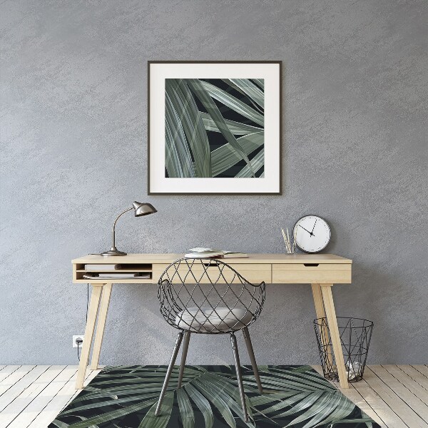 Tapis de chaise de bureau Monstre noir