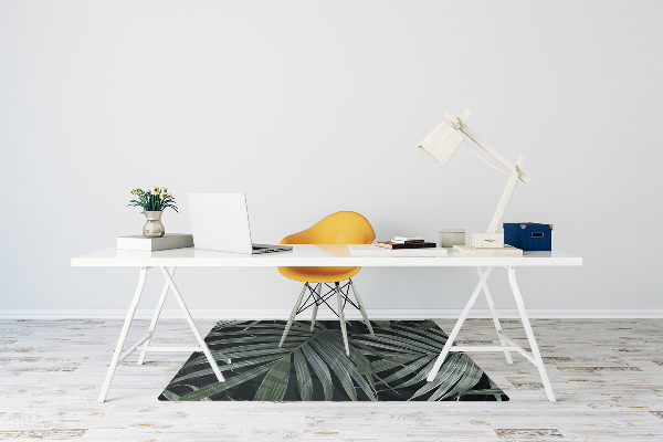 Tapis de chaise de bureau Monstre noir