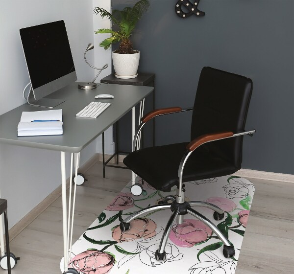Tapis de chaise de bureau Pénétrant