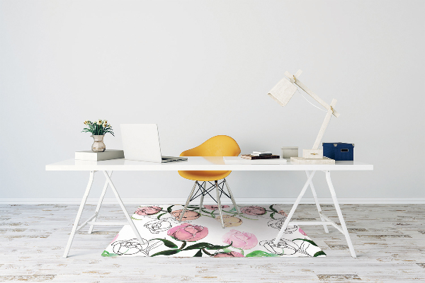 Tapis de chaise de bureau Pénétrant