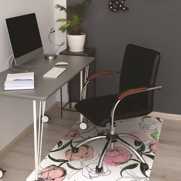 Tapis de chaise de bureau Pénétrant
