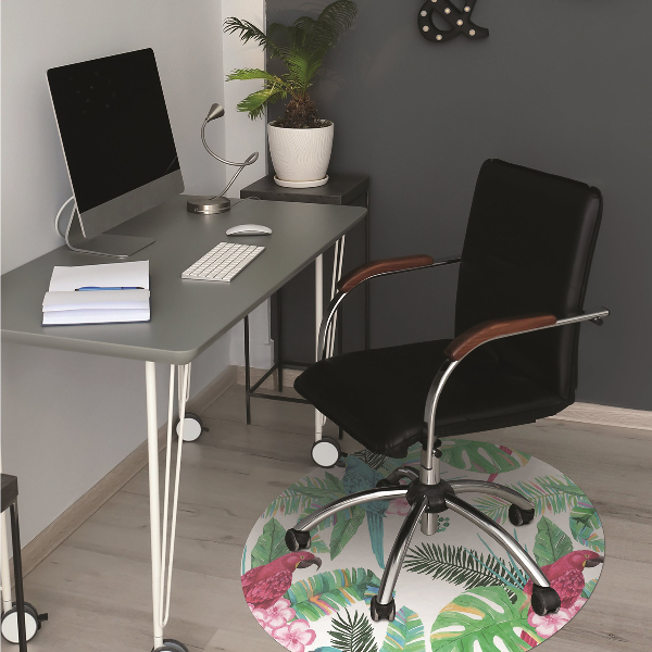 Tapis de chaise Perroquets muraux