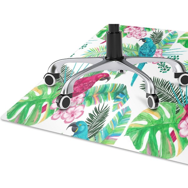 Tapis de chaise Perroquets muraux