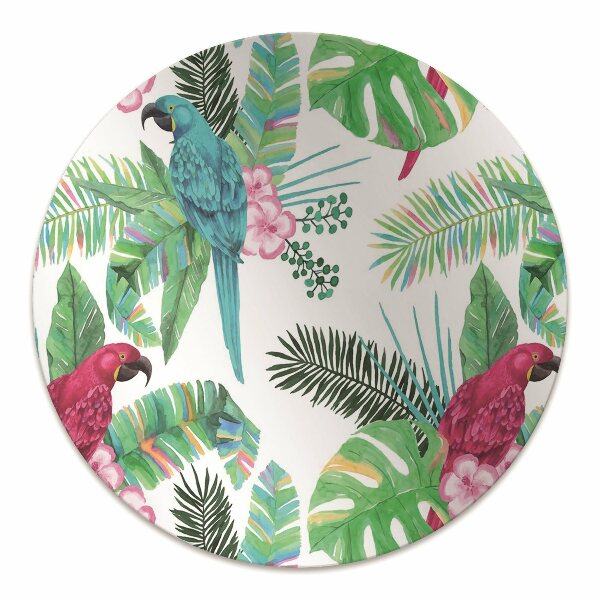 Tapis de chaise Perroquets muraux