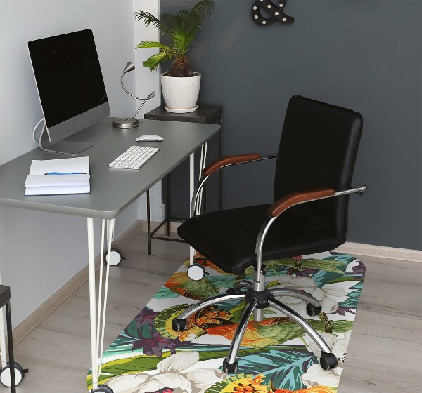 Tapis protège sol Oiseaux exotiques