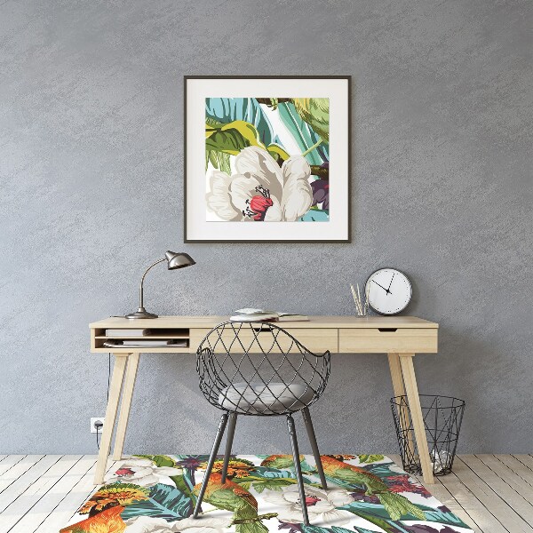 Tapis protège sol Oiseaux exotiques