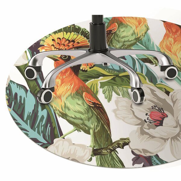 Tapis protège sol Oiseaux exotiques