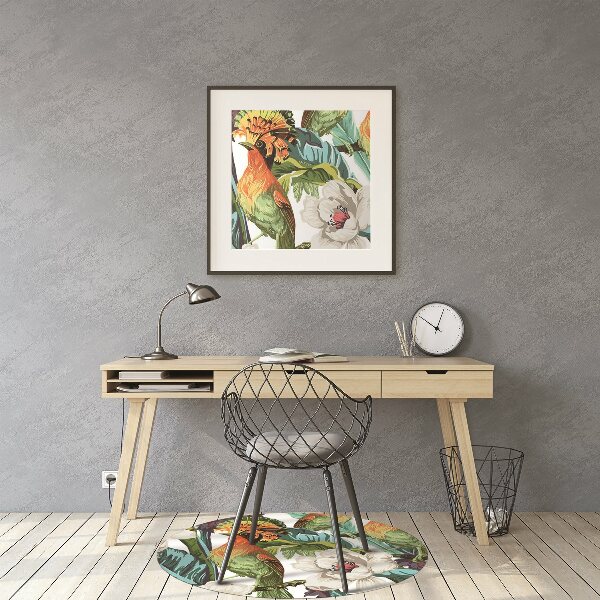 Tapis protège sol Oiseaux exotiques
