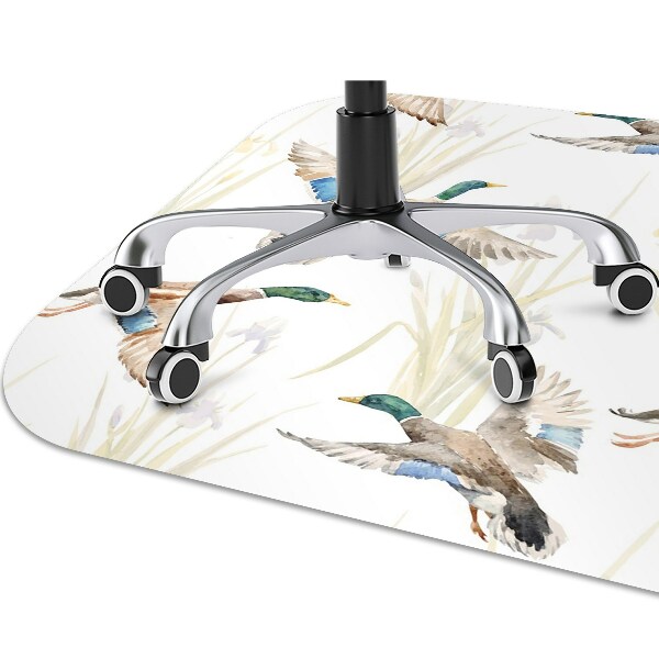 Tapis de chaise de bureau Canard