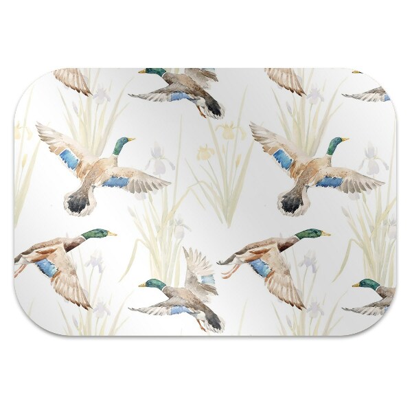 Tapis de chaise de bureau Canard