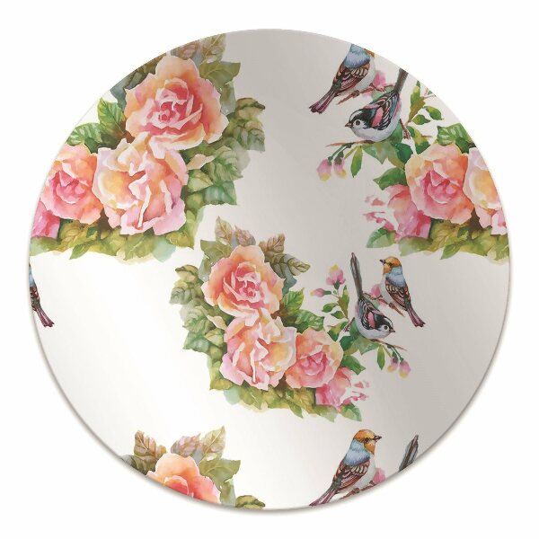 Tapis de chaise de bureau Oiseaux sur la branche