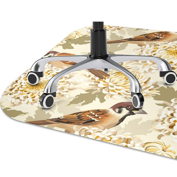 Tapis bureau Oiseaux d'or