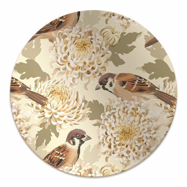 Tapis bureau Oiseaux d'or