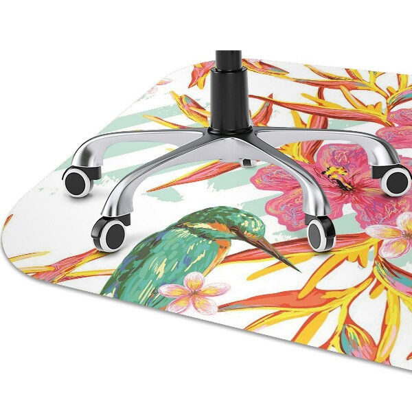 Tapis de chaise Oiseaux d'été