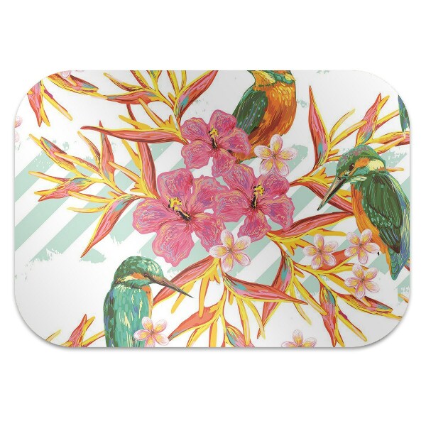 Tapis de chaise Oiseaux d'été