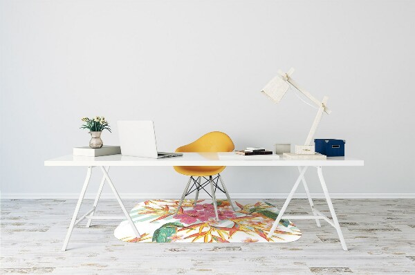 Tapis de chaise Oiseaux d'été
