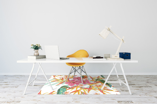 Tapis de chaise Oiseaux d'été