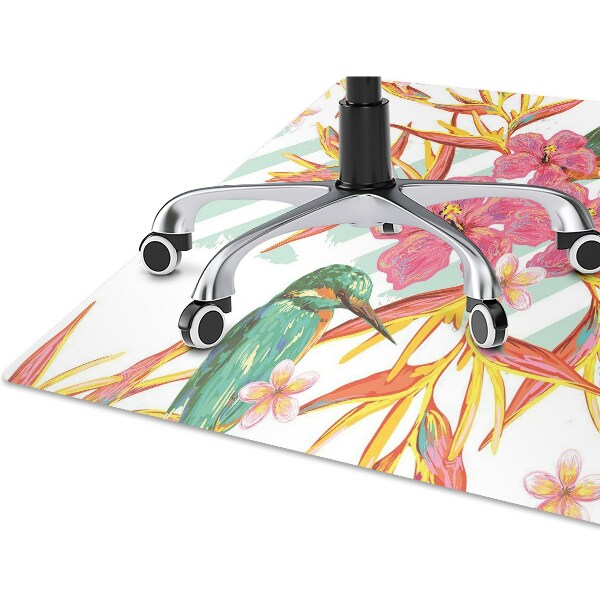 Tapis de chaise Oiseaux d'été