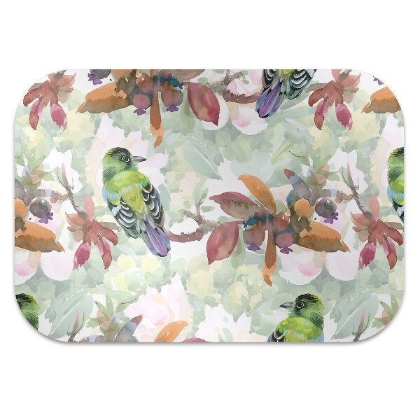 Tapis protège sol Oiseaux exotiques