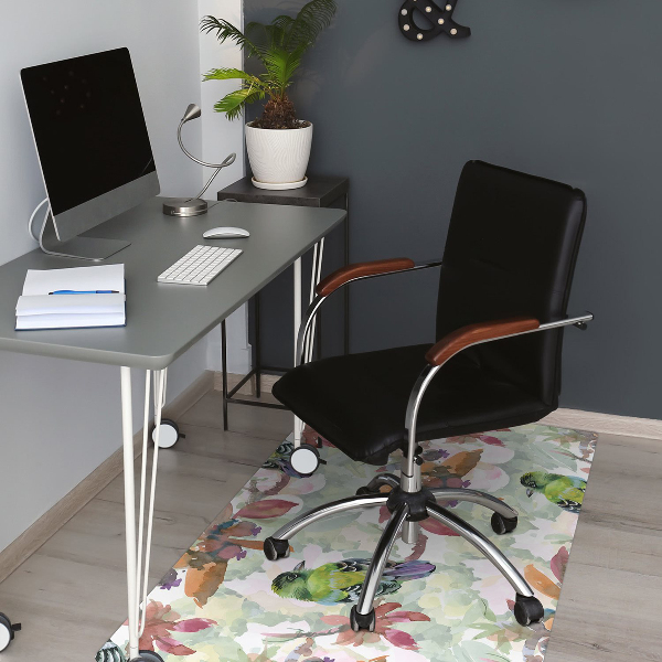 Tapis protège sol Oiseaux exotiques