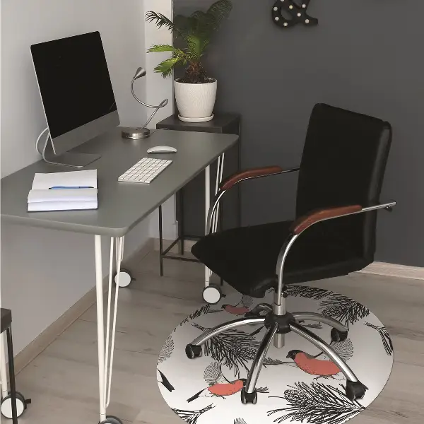 Tapis bureau Gile et arbres