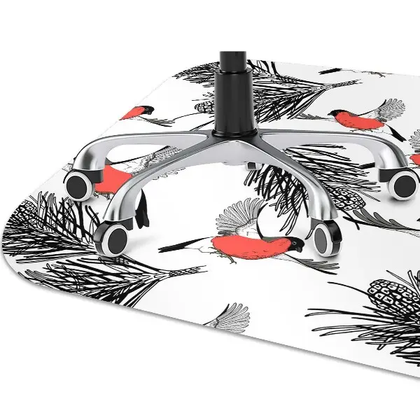 Tapis bureau Gile et arbres