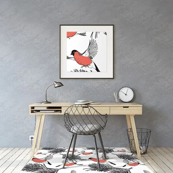 Tapis bureau Gile et arbres