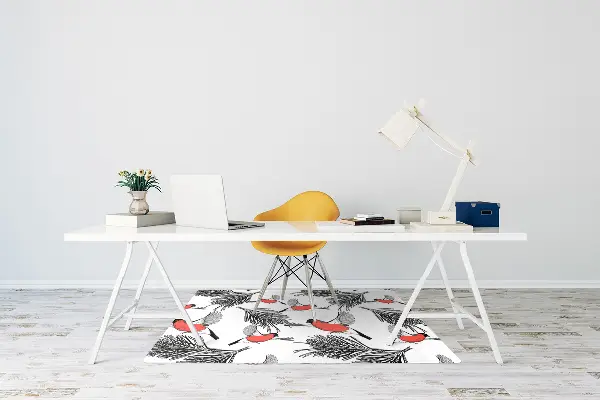 Tapis bureau Gile et arbres